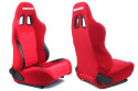 Fotel sportowy Bride Rapid red