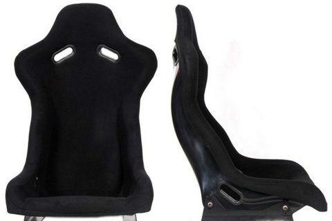 Fotel sportowy Rally black