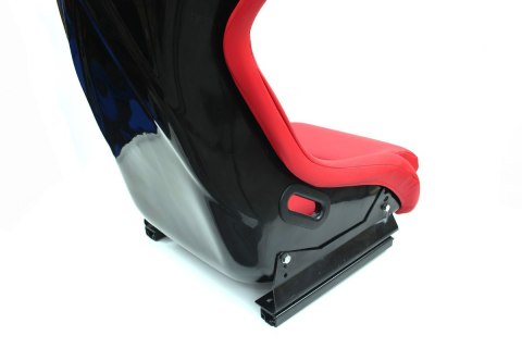 Fotel sportowy Evo red skóra