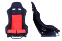 Fotel sportowy GTR black-red