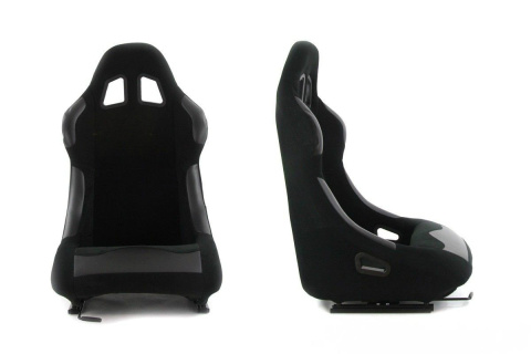 Fotel sportowy Monza Race Plus black