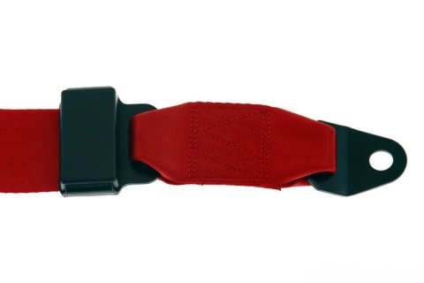 Pasy sportowe 3 punktowe Monza red E4