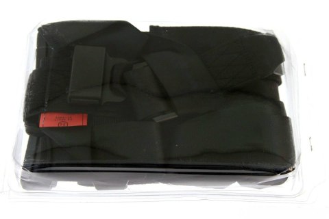 Pasy sportowe 3 punktowe Monza black E4