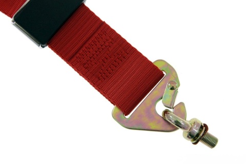 Pasy sportowe 4 punktowe Pro Sport red