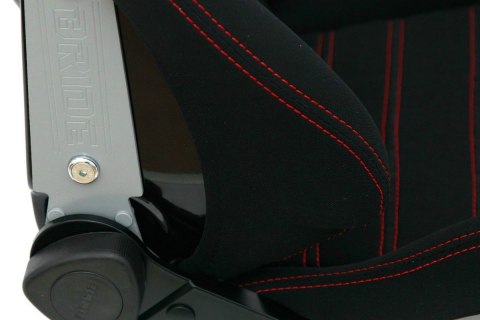 Fotel sportowy Bride Low Max K608 black