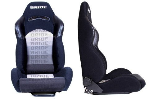Fotel sportowy Bride K701 black