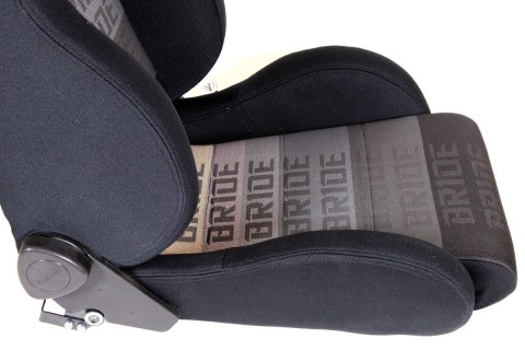 Fotel sportowy Bride K701 black