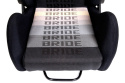 Fotel sportowy Bride Low Max K608 black-grey