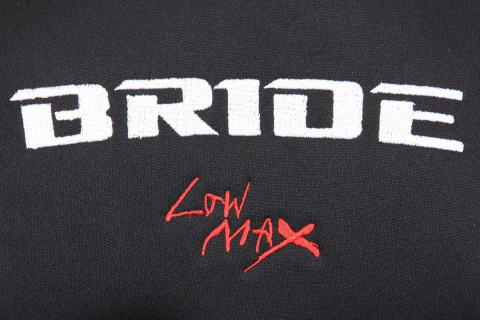 Fotel sportowy Bride Low Max K608 black-grey