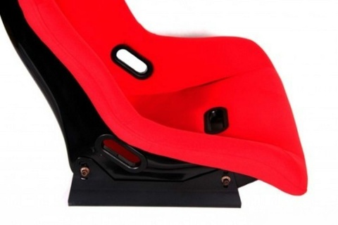 Fotel sportowy Rally red