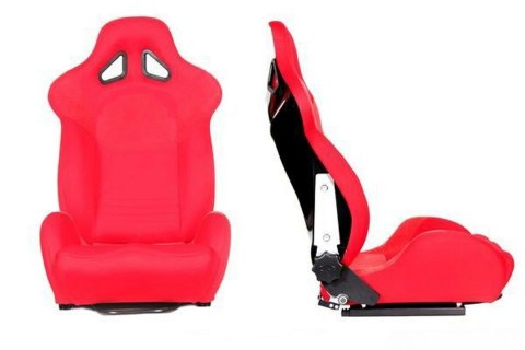 Fotel sportowy Turismo red