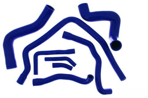 Przewody silikonowe TurboWorks BMW E34 woda