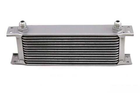 Chłodnica oleju TurboWorks 13-rzędowa 260x100x50mm AN10 silver