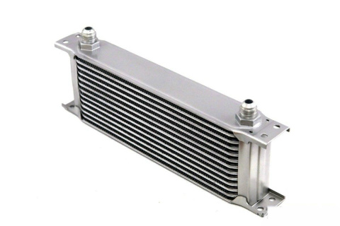 Chłodnica oleju TurboWorks 13-rzędowa 260x100x50mm AN10 silver