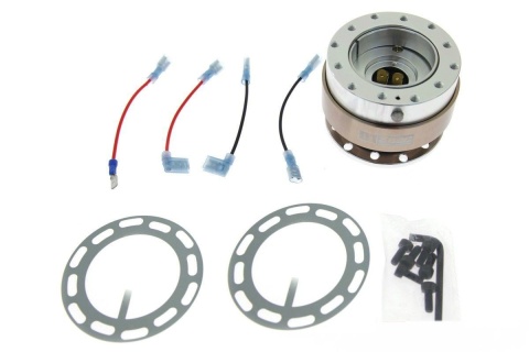 Naba kierownicy Quick release D1 Spec titanium