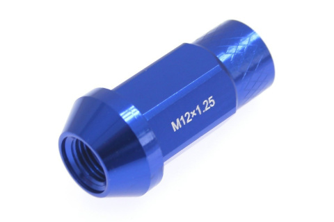 Nakrętki JBR 50mm M12 x 1.5 blue FORD / HONDA / MAZDA / MITSUBISHI / TOYOTA / LEXUS / VOLVO