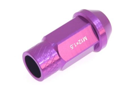 Nakrętki JBR 50mm M12 x 1.5 purple FORD / HONDA / MAZDA / MITSUBISHI / TOYOTA / LEXUS / VOLVO
