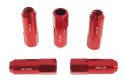 Nakrętki JBR 60mm M12 x 1.5 red FORD / HONDA / MAZDA / MITSUBISHI / TOYOTA / LEXUS / VOLVO