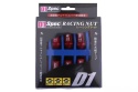 Nakrętki kute D1Spec 12 x 1.25 red aluminium