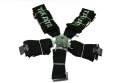Pasy sportowe szelkowe 5 punktowe 3" Takata black