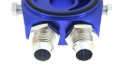 Adapter pod filtr oleju TurboWorks M20x1.5 blue
