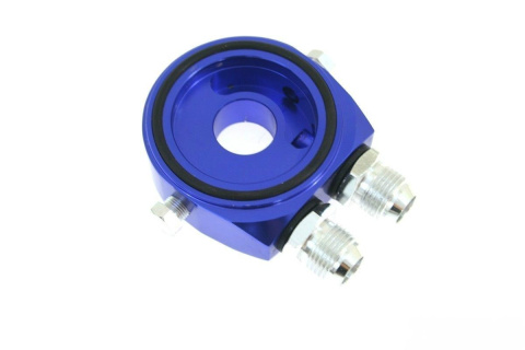 Adapter pod filtr oleju TurboWorks 3/4UNF blue