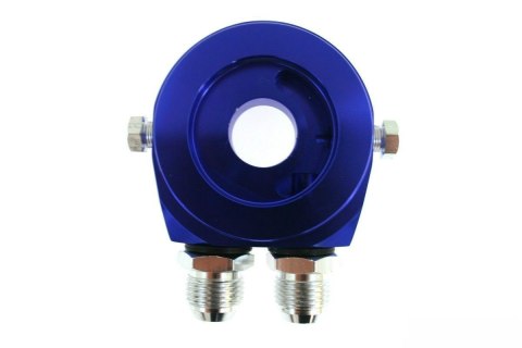 Adapter pod filtr oleju TurboWorks 3/4UNF blue