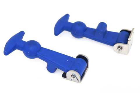 Zapinki klapy / maski ProRacing blue