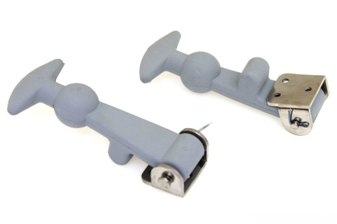 Zapinki klapy / maski ProRacing grey