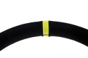 Kierownica zamszowa ProRacing 350mm offset 0mm black