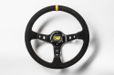 Kierownica zamszowa OMP klakson
