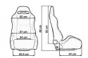 Fotel sportowy R-LOOK II carbon