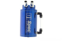 Oil catch tank D1Spec 0,7l 15mm blue