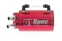 Oil catch tank D1Spec 0,7l 9mm red