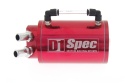 Oil catch tank D1Spec 0,7l 15mm red