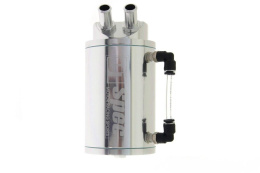 Oil catch tank D1Spec 0,7l 9mm silver