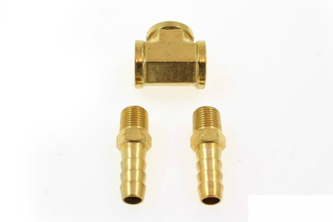 Adapter czujnika ciśnienia paliwa 8 mm 1/8" NPT Depo Racing