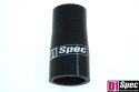 Redukcja silikonowa D1Spec black 15 - 25 mm