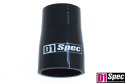 Redukcja silikonowa D1Spec black 40 - 45 mm