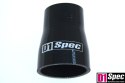 Redukcja silikonowa D1Spec black 40 - 51 mm