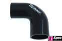 Kolanko redukcyjne silikonowe 90 st D1Spec black 51 - 57 mm