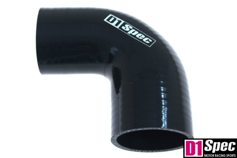 Kolanko redukcyjne silikonowe 90 st D1Spec black 57 - 63 mm