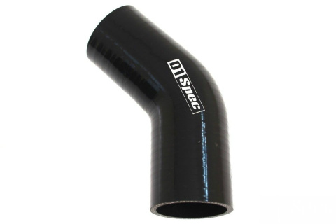 Kolanko silikonowe 45 st D1Spec black 57 mm