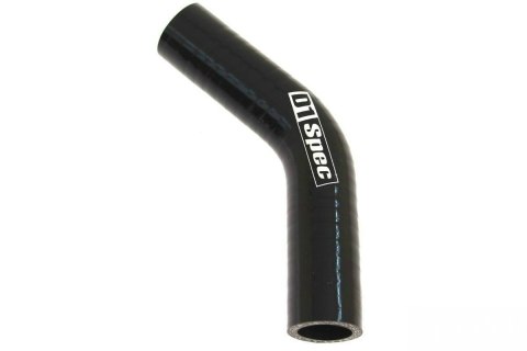 Kolanko silikonowe 45 st D1Spec black 67 mm XL