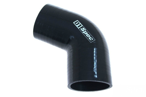 Kolanko silikonowe 67 st D1Spec black 76 mm