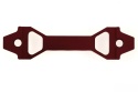 Uchwyt akumulatora D1Spec 13 cm red