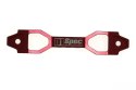 Uchwyt akumulatora D1Spec 17 cm red
