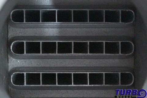 Intercooler TurboWorks 600x300x76mm wejście 3" TUBE AND FIN