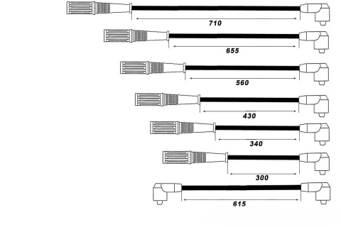 Przewody napięcia BMW 320 / 520