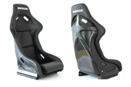 Fotel sportowy Bride Evo black skóra